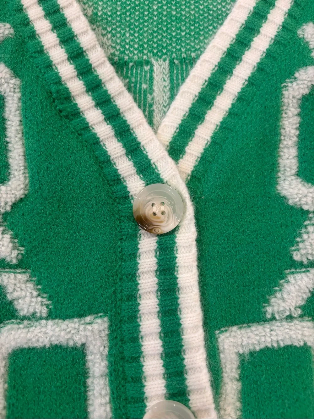 V-Neck Cardigan Sweater - Picture 5 of 5